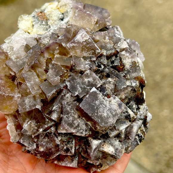 Fluorite from the fairy holes pocket